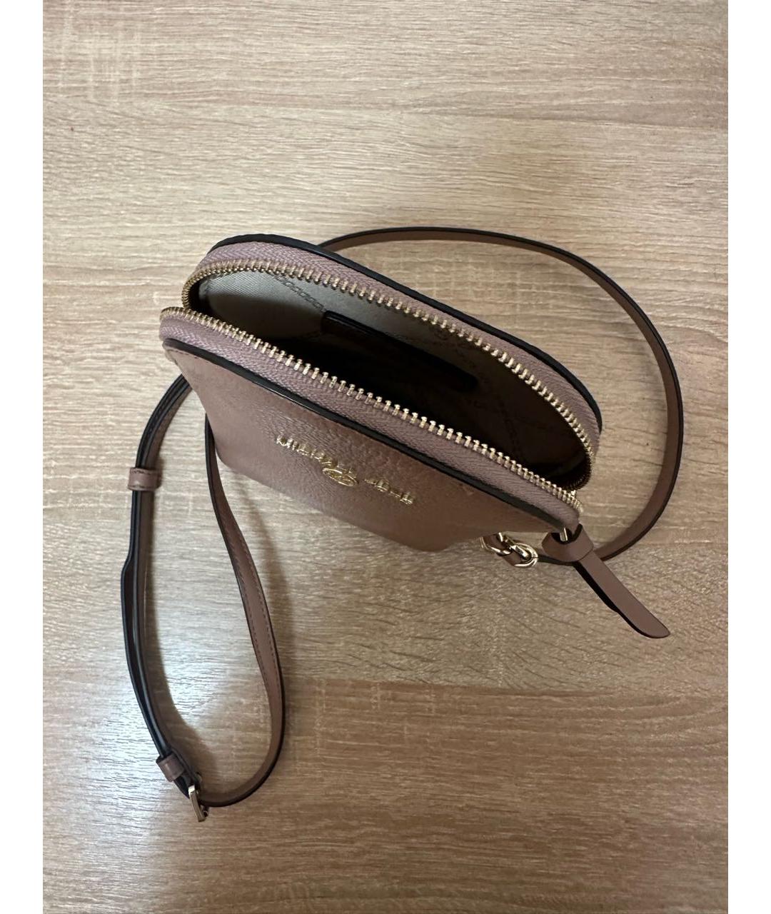 MICHAEL KORS Кожаная сумка через плечо, фото 4