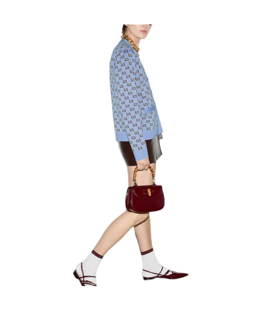 GUCCI Голубой кардиган, фото 3