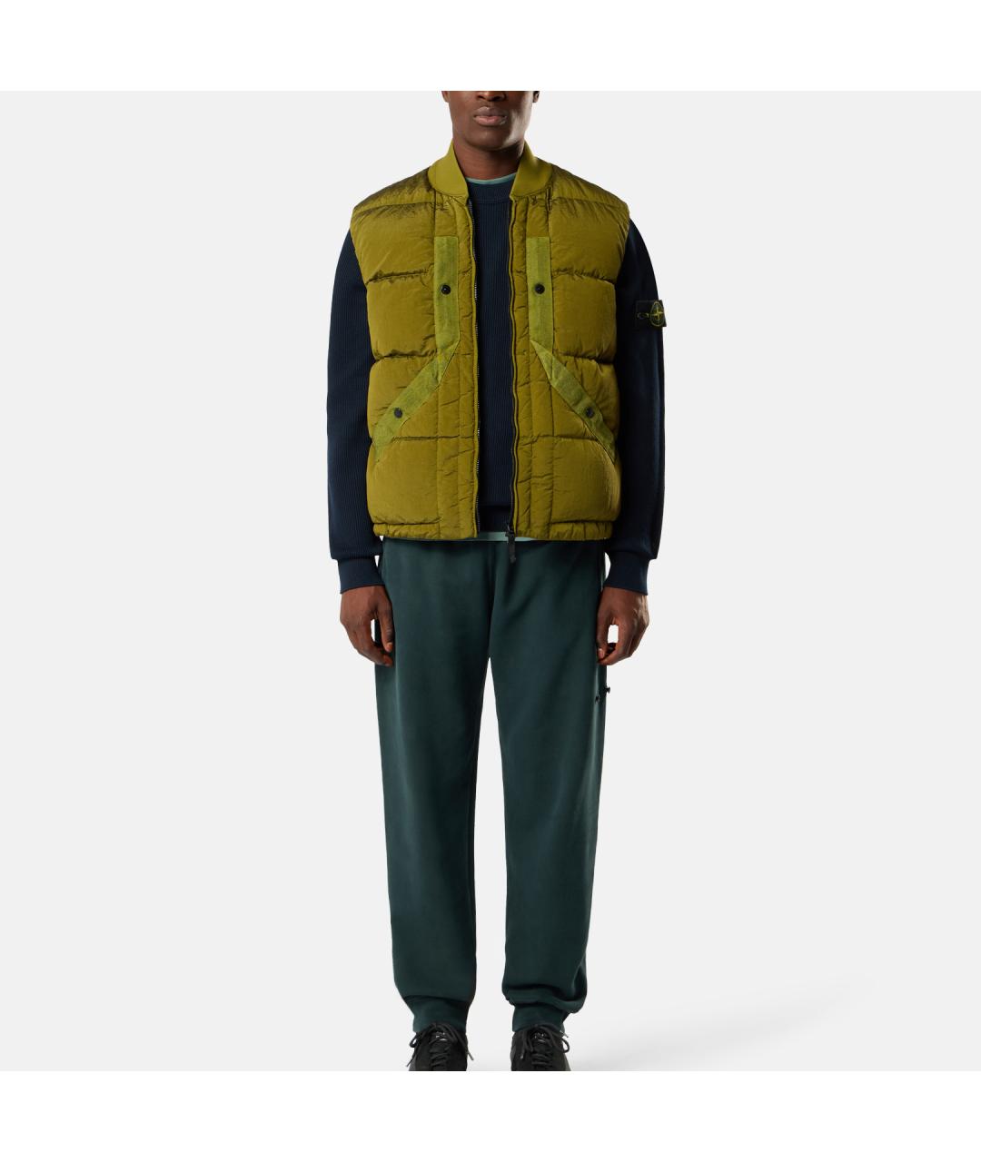 STONE ISLAND Темно-синий джемпер / свитер, фото 3