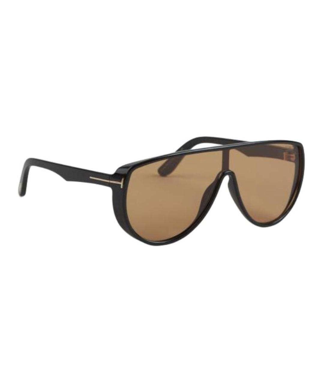TOM FORD Черные пластиковые солнцезащитные очки, фото 3