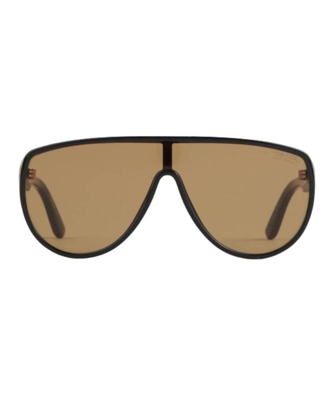 TOM FORD Черные пластиковые солнцезащитные очки, фото 2