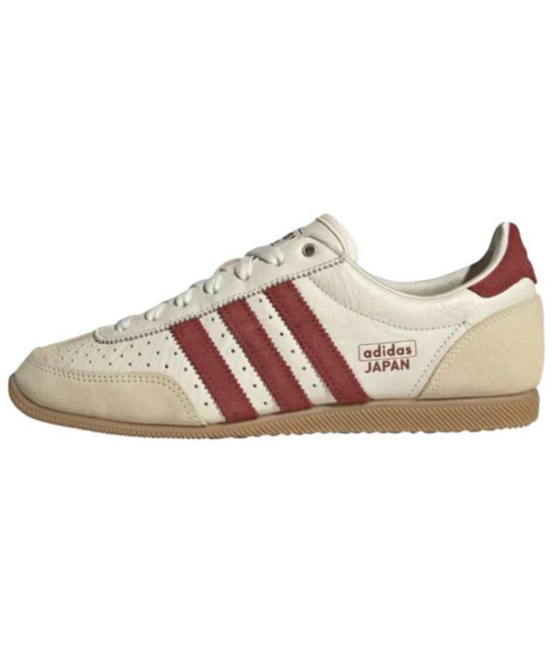 ADIDAS Белые кожаные кроссовки, фото 5