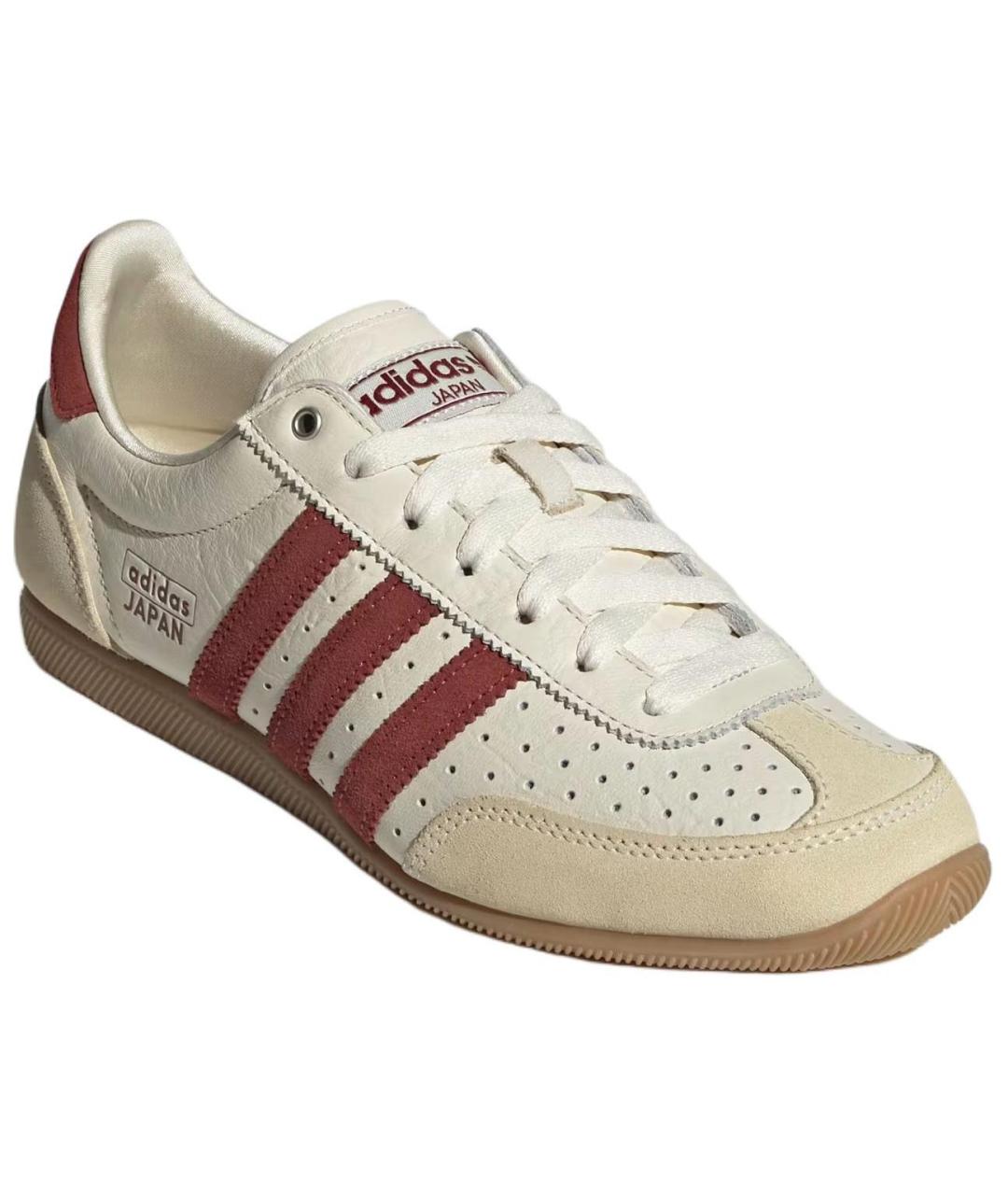 ADIDAS Белые кожаные кроссовки, фото 2