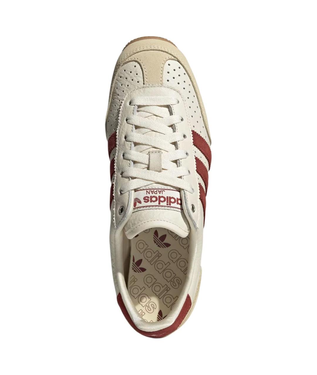ADIDAS Белые кожаные кроссовки, фото 3