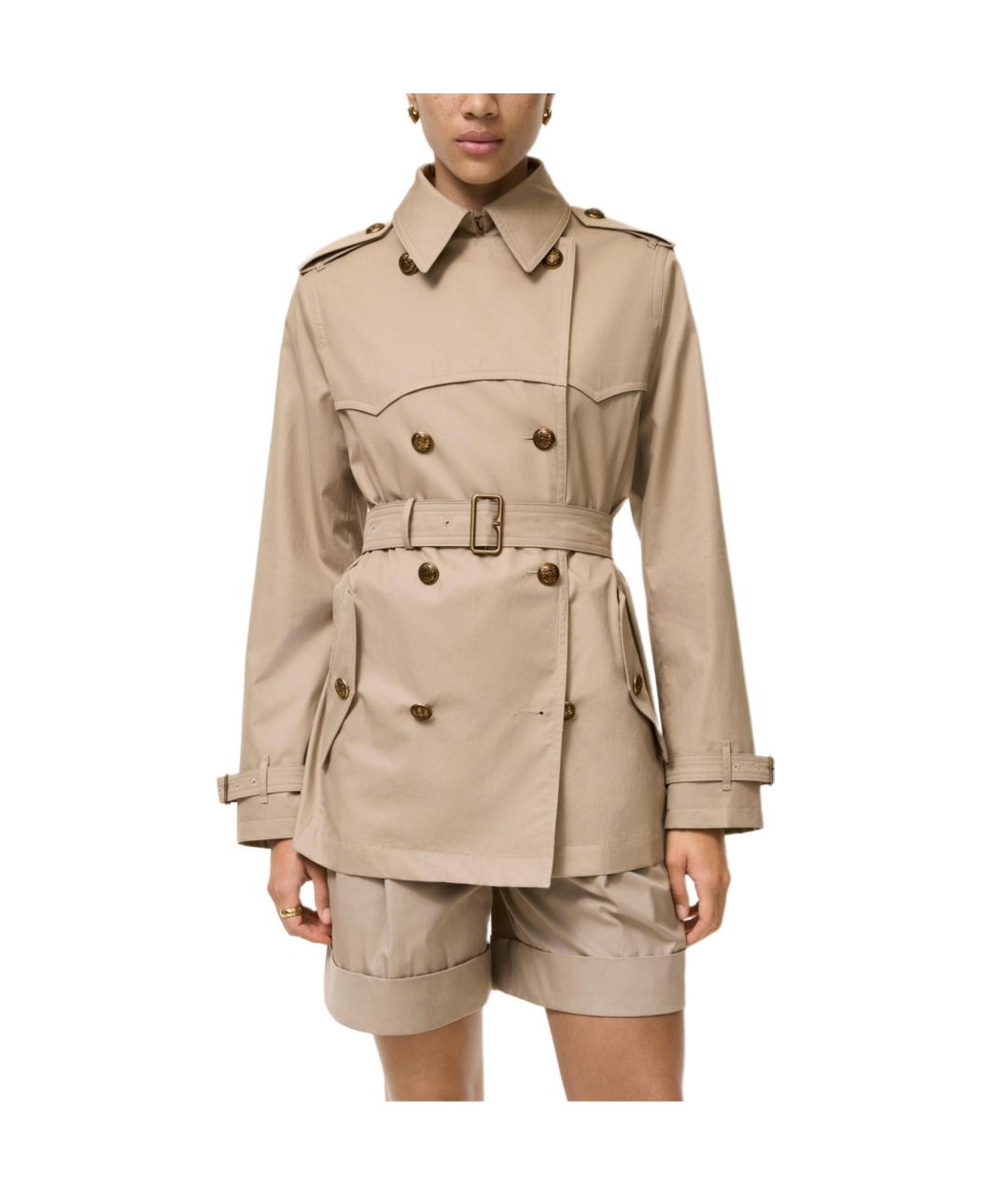 BURBERRY Бежевый тренч/плащ, фото 3