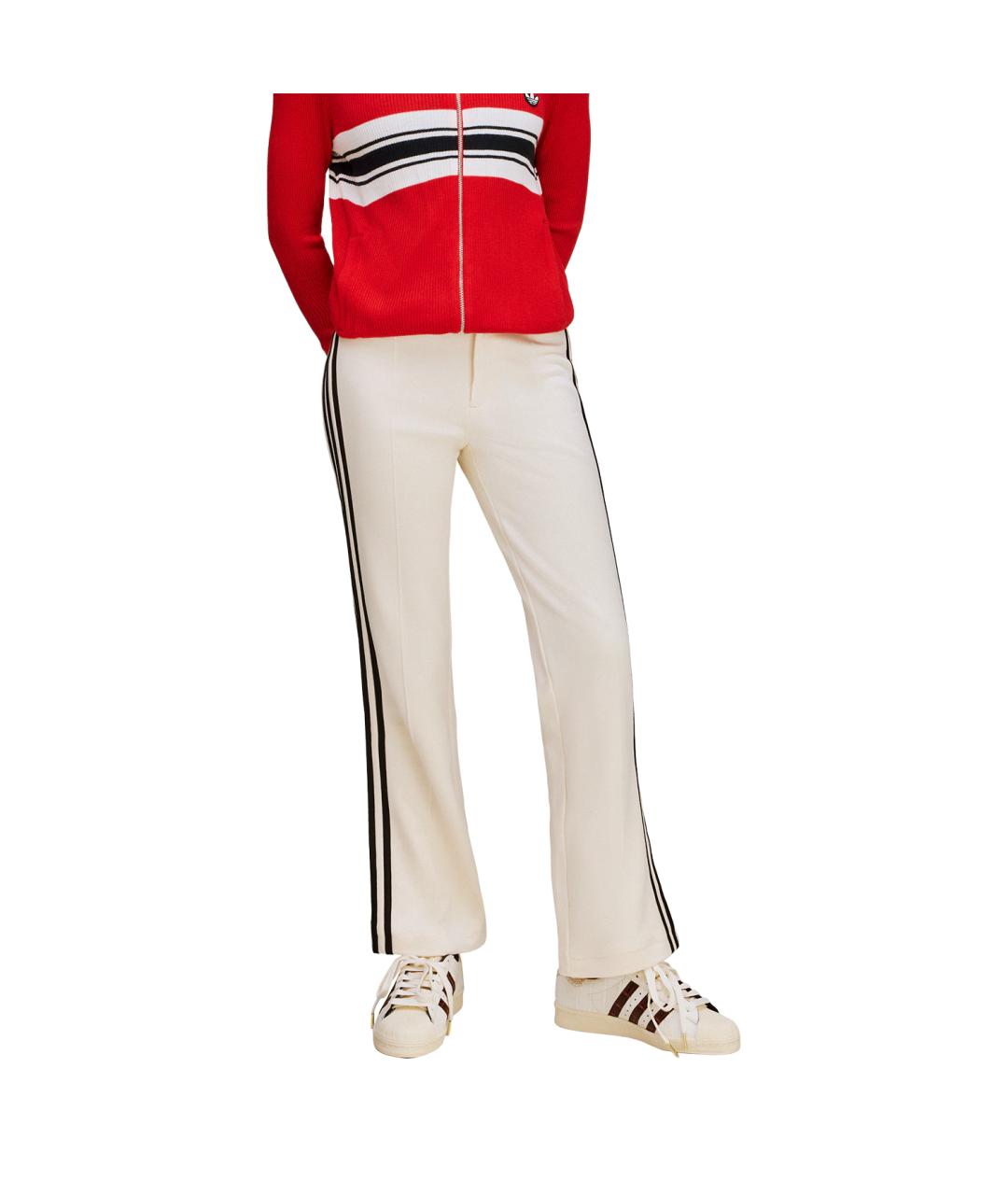 ADIDAS Бежевые спортивные брюки и шорты, фото 3