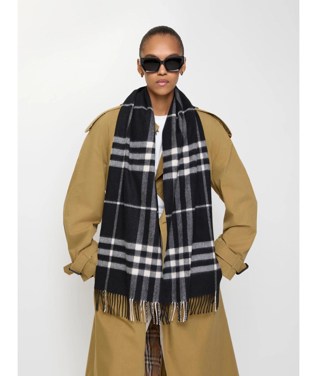 BURBERRY Мульти кашемировый шарф, фото 3