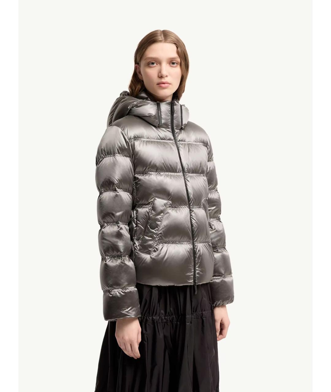 MONCLER Мульти нейлоновый пуховик, фото 3