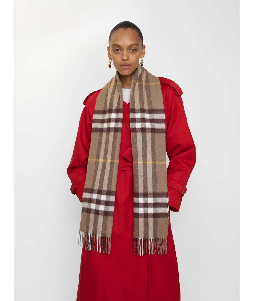 BURBERRY Мульти кашемировый шарф, фото 3