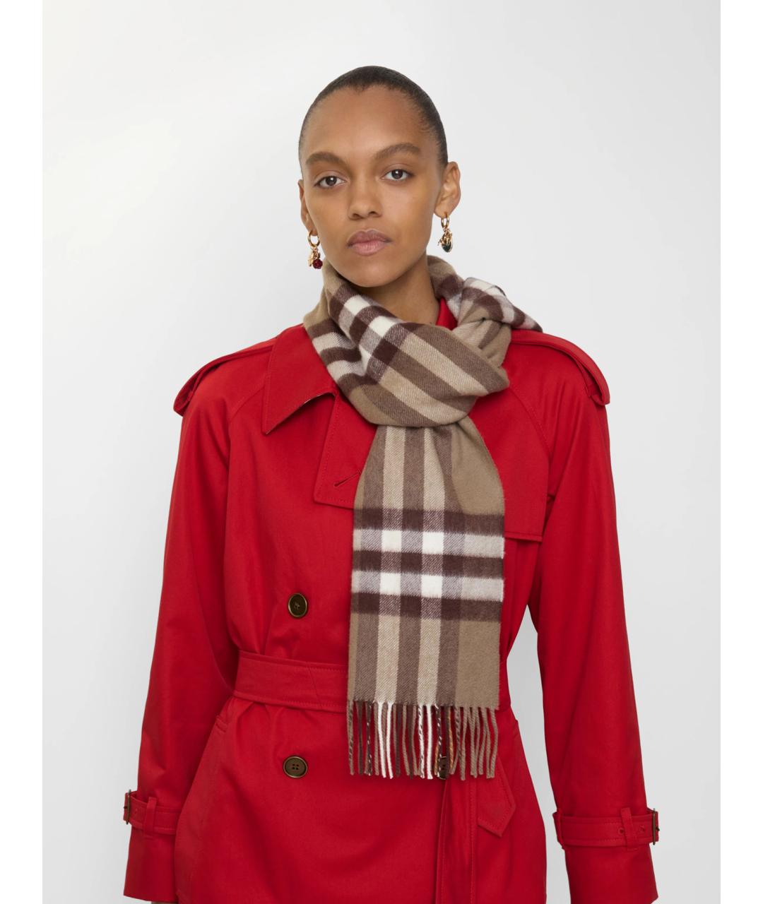 BURBERRY Мульти кашемировый шарф, фото 2