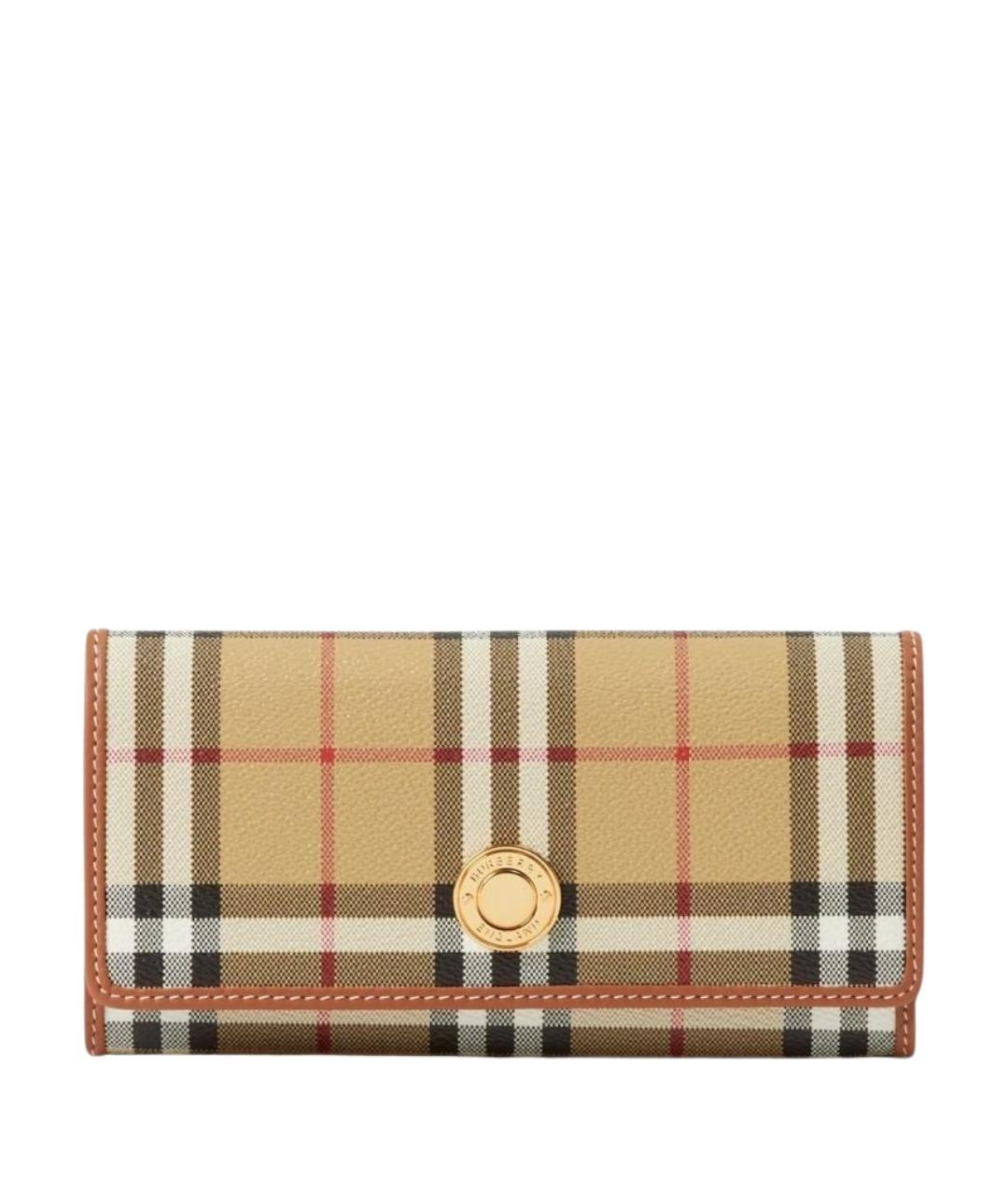 BURBERRY Бежевый кошелек, фото 1