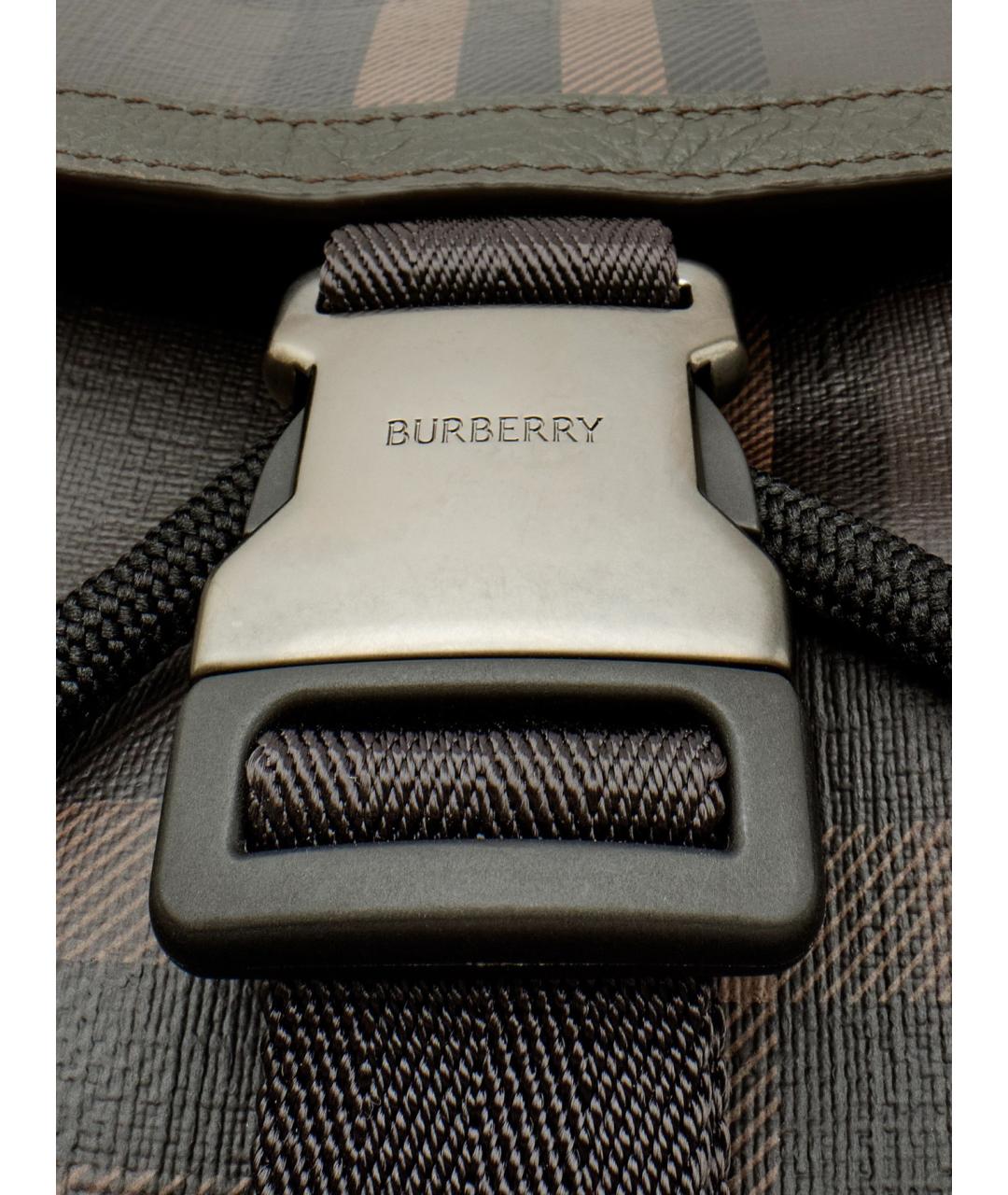 BURBERRY Мульти рюкзак из канвы, фото 5
