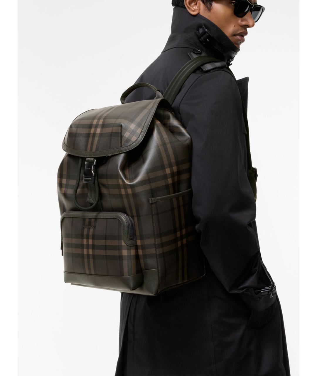 BURBERRY Мульти рюкзак из канвы, фото 2