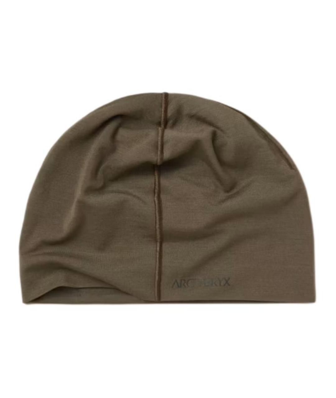 ARCTERYX Коричневая шапка, фото 2