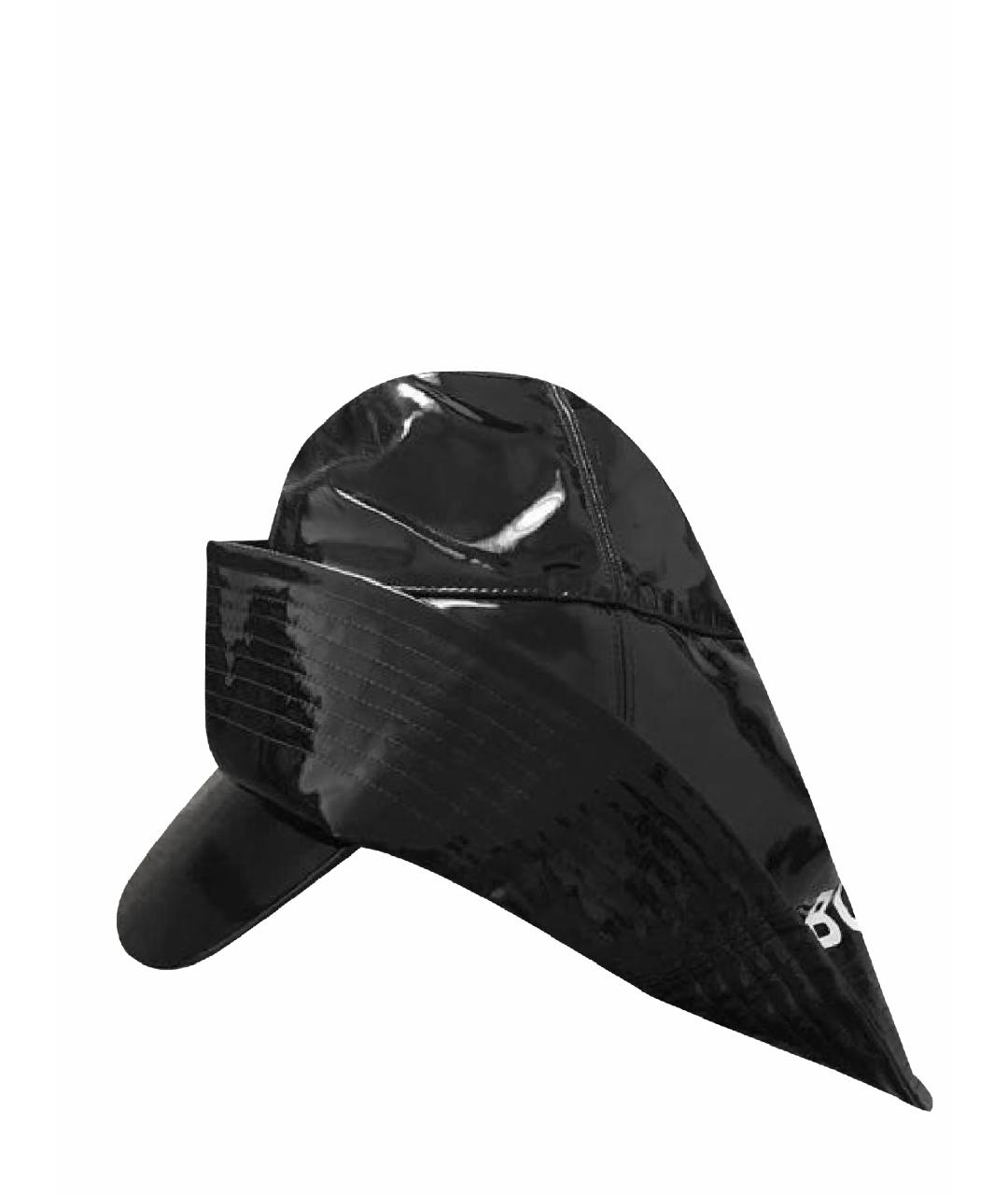 BURBERRY Черная синтетическая шляпа, фото 1