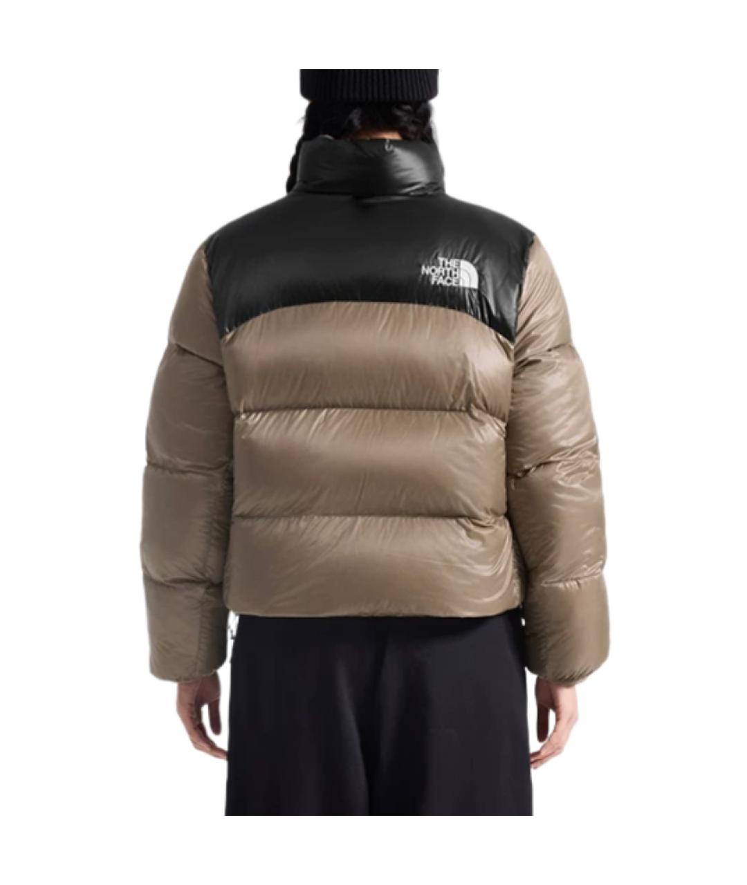 THE NORTH FACE Коричневый пуховик, фото 2