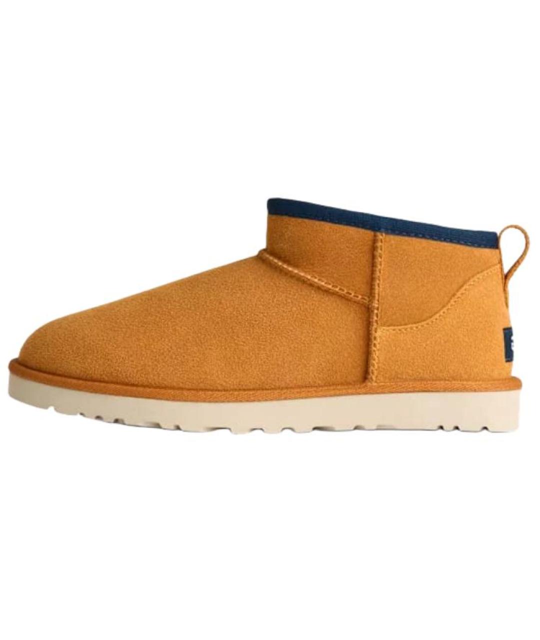 UGG Желтые низкие ботинки, фото 2