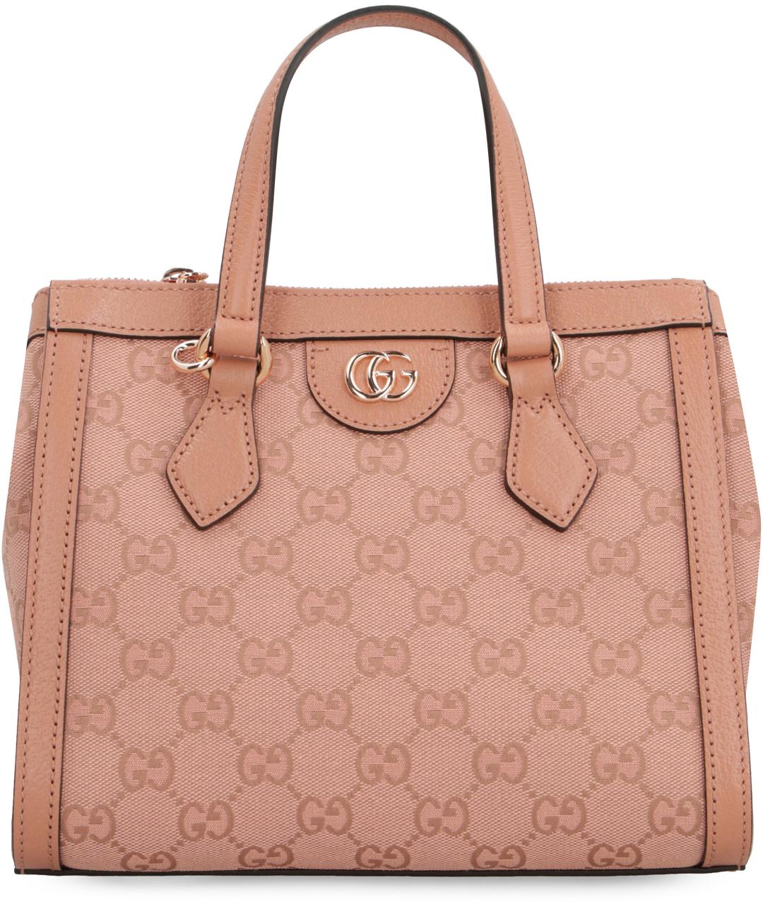 GUCCI Розовая сумка тоут, фото 2
