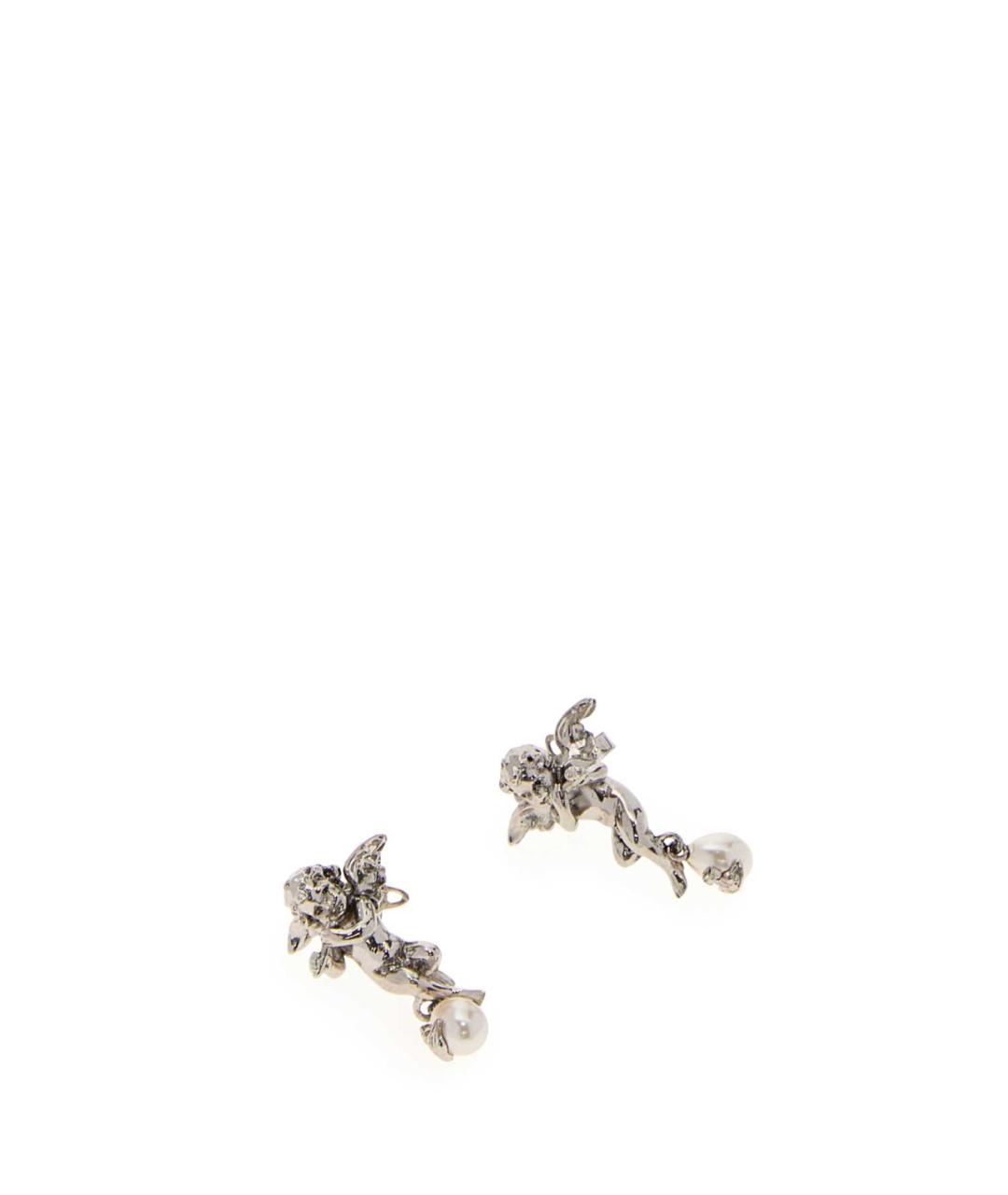 VIVIENNE WESTWOOD Серебряные металлические серьги, фото 2