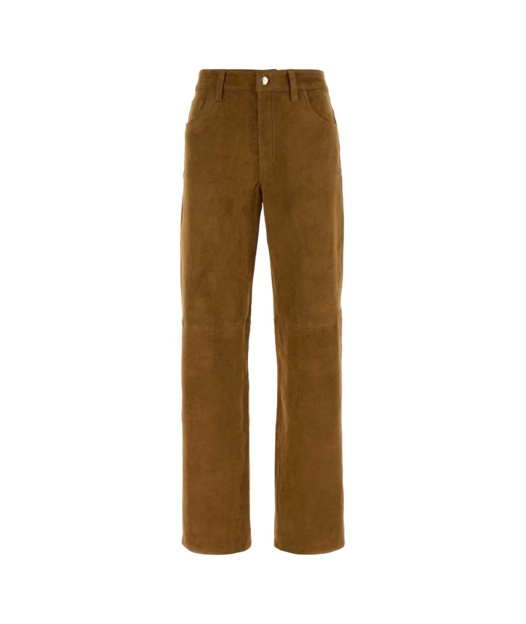 7 FOR ALL MANKIND Коричневые прямые джинсы, фото 1