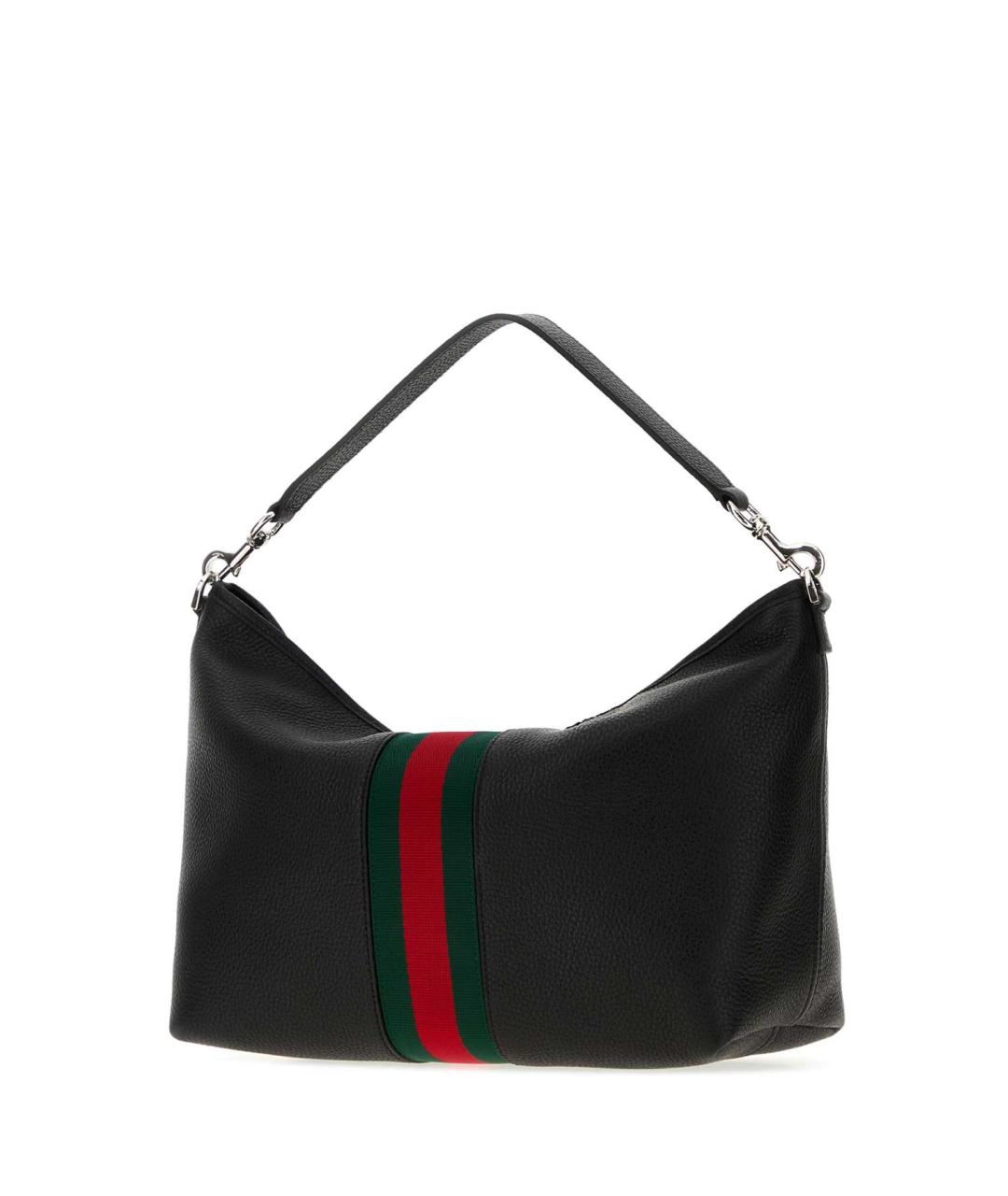GUCCI Черная кожаная сумка на плечо, фото 2