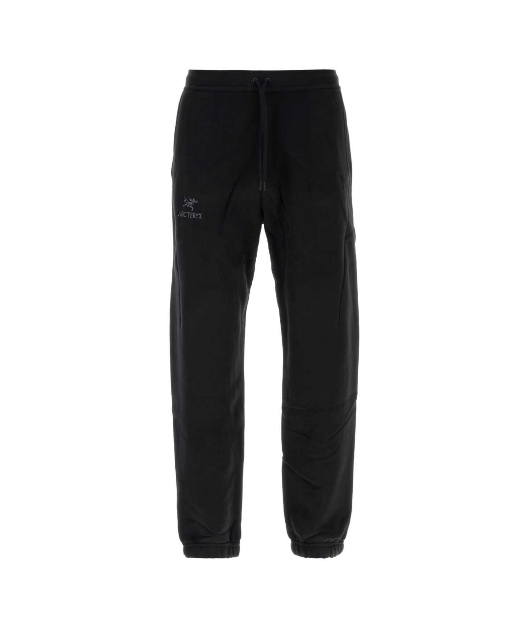 ARCTERYX Черные хлопковые повседневные брюки, фото 1
