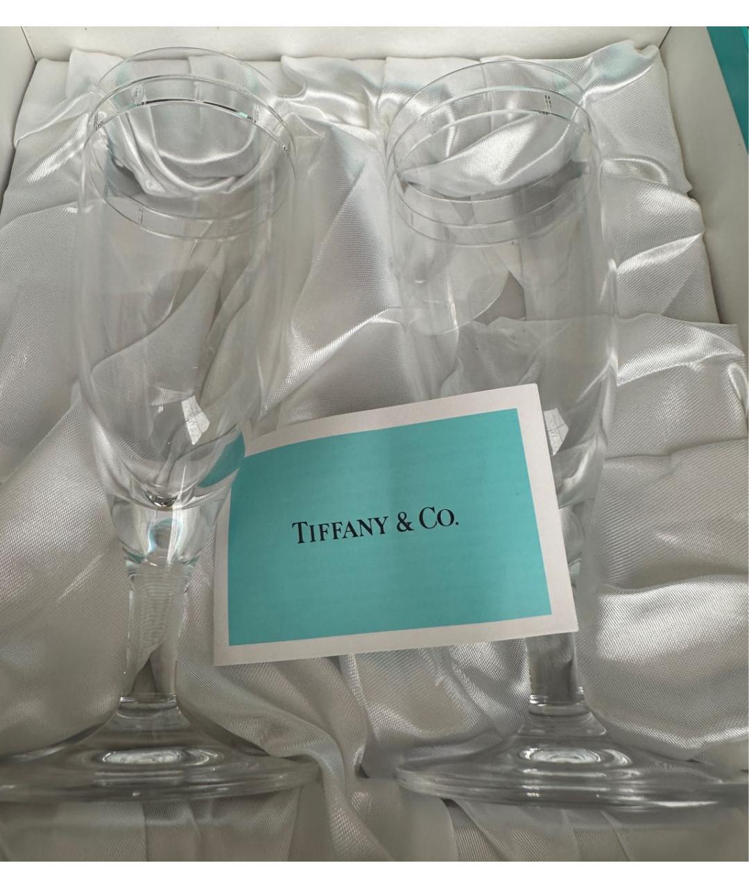 TIFFANY&CO Прозрачный хрустальный фужер для шампанского, фото 2
