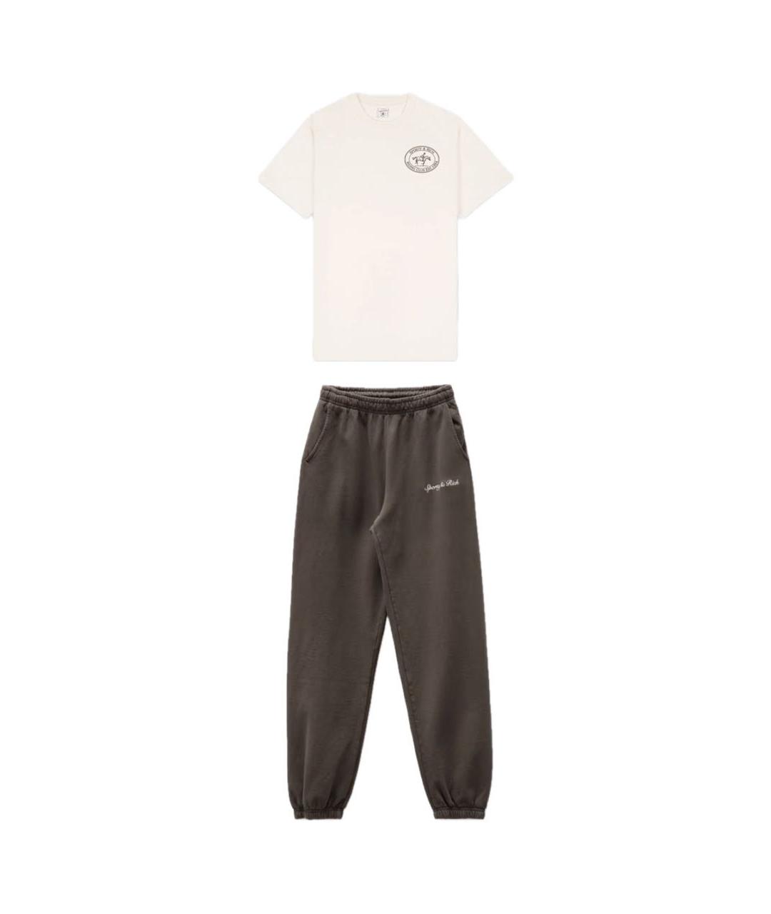 SPORTY AND RICH Мульти хлопковый спортивные костюмы, фото 8