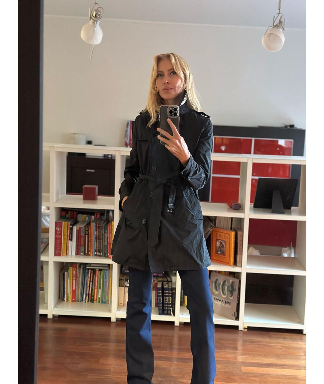 BURBERRY Черный тренч/плащ, фото 6