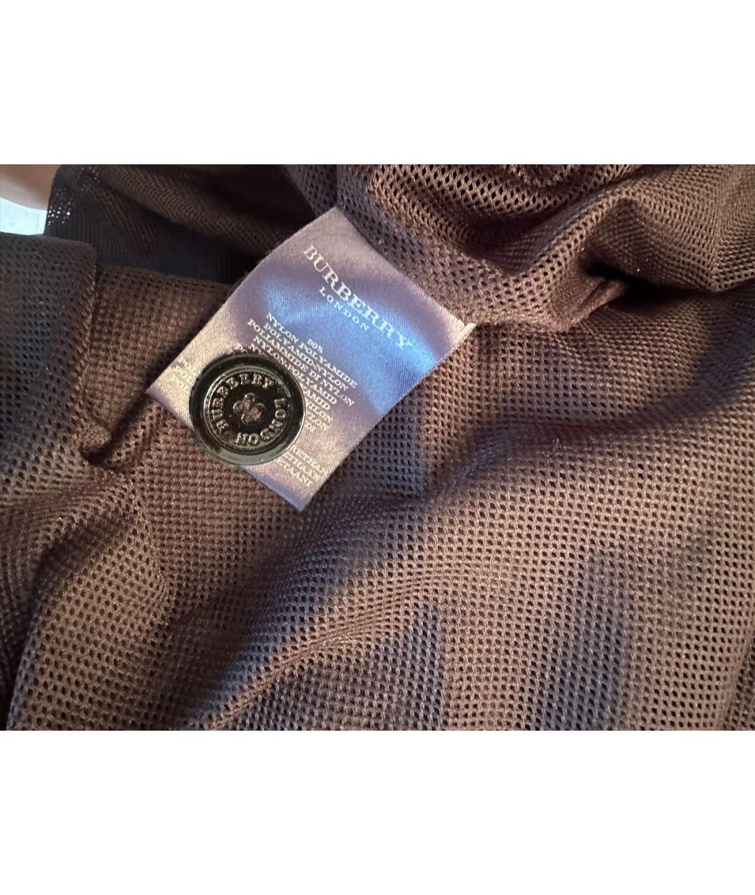 BURBERRY Черный тренч/плащ, фото 8