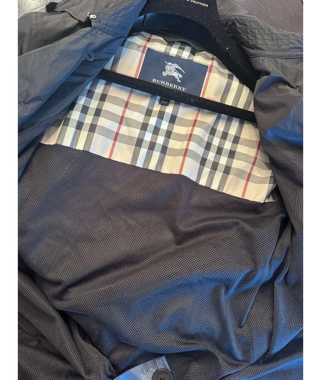 BURBERRY Черный тренч/плащ, фото 4