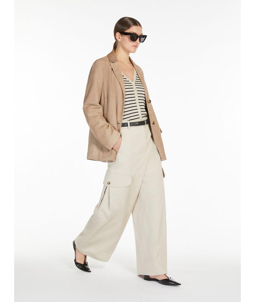 'S MAX MARA Бежевый кардиган, фото 2