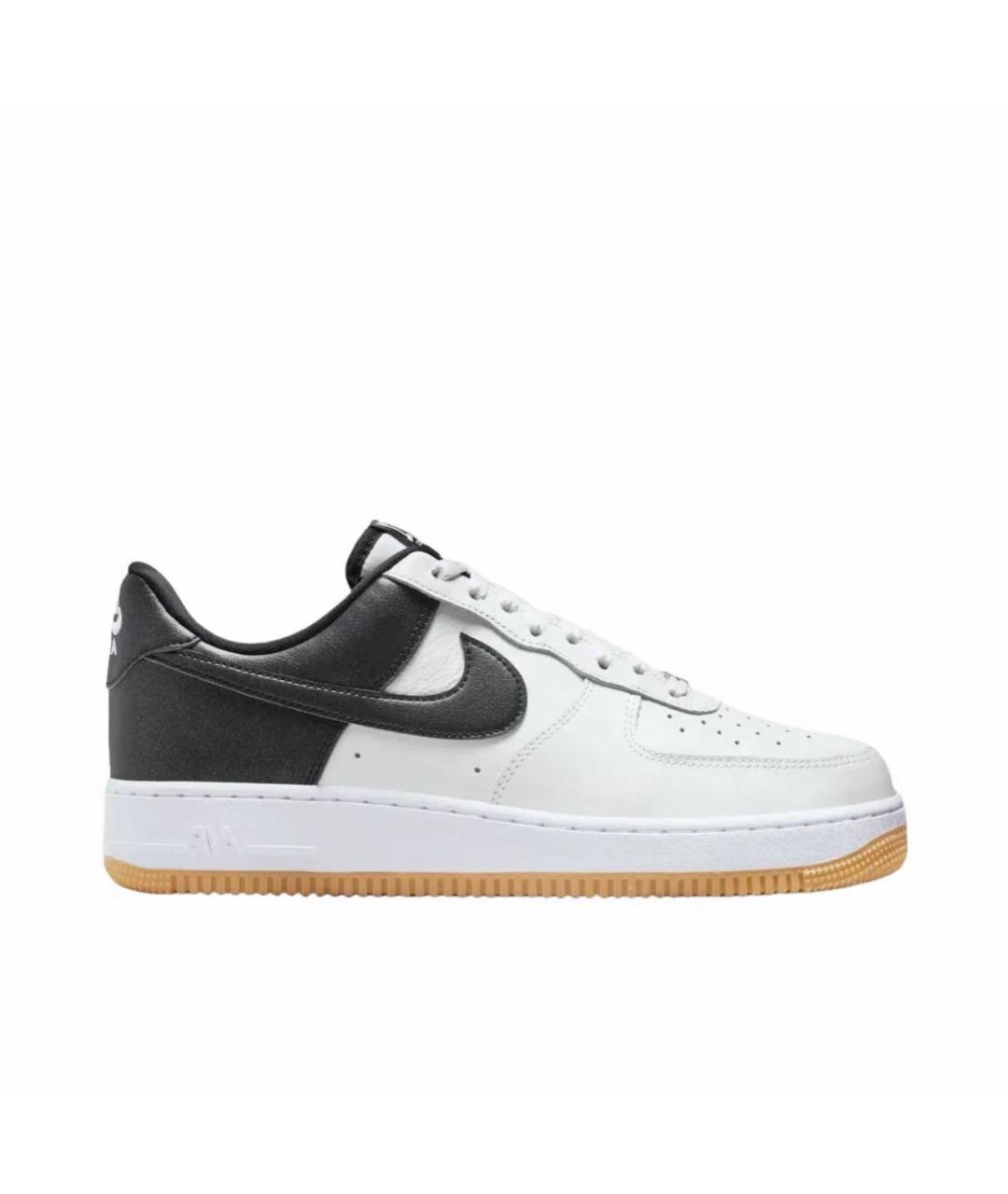 NIKE Белые кожаные низкие кроссовки / кеды, фото 9