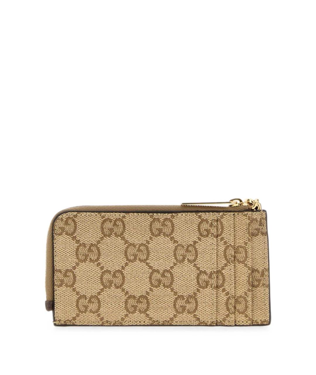 GUCCI Бежевый кошелек, фото 3