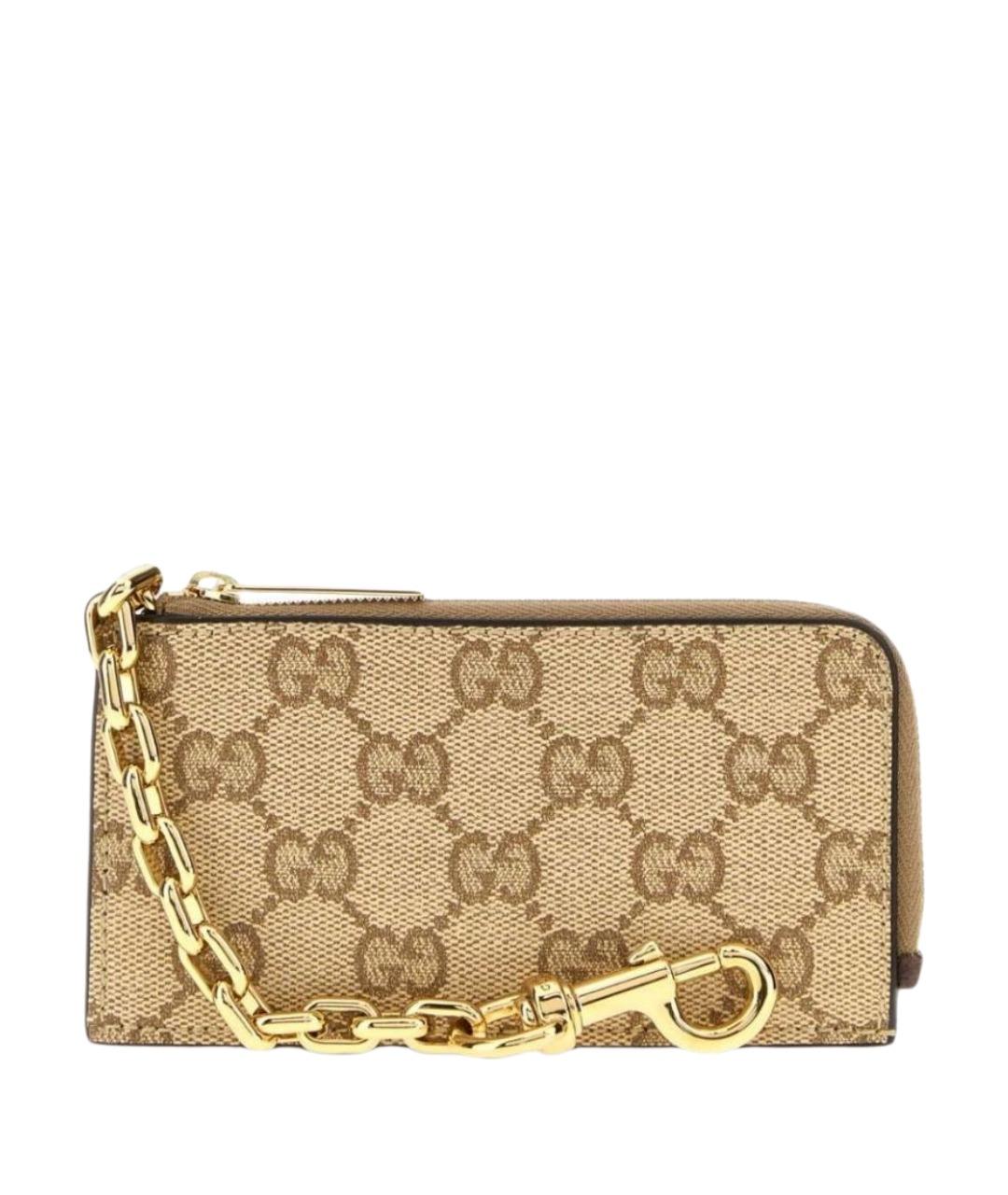 GUCCI Бежевый кошелек, фото 1