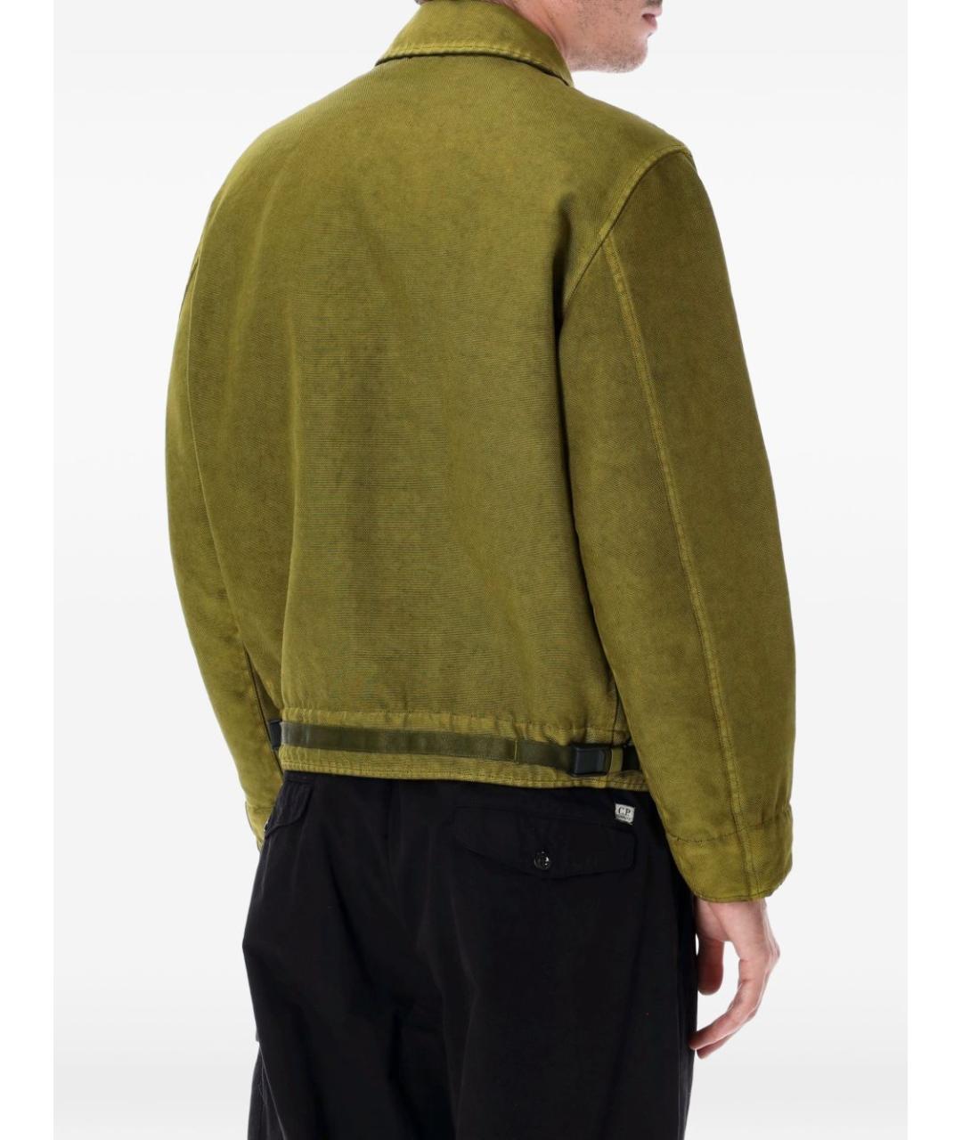 STONE ISLAND Зеленая полиамидовая куртка, фото 4