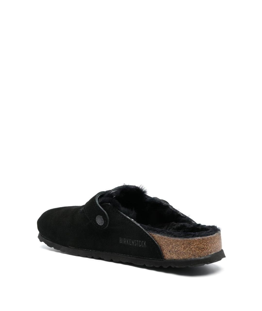 BIRKENSTOCK Черные замшевые сандалии, фото 3