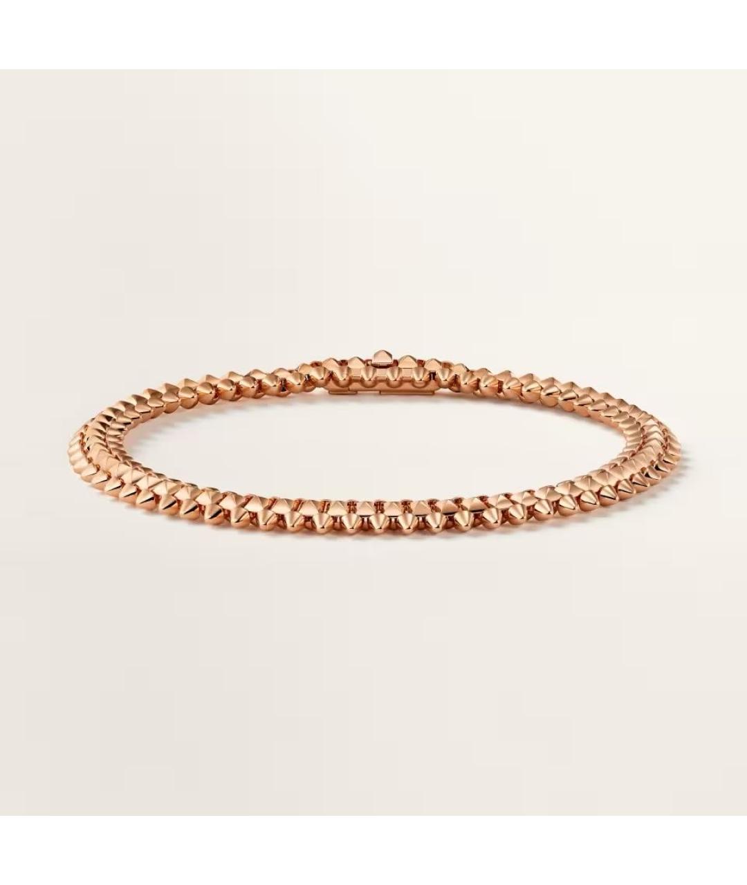 CARTIER Розовый браслет из розового золота, фото 5