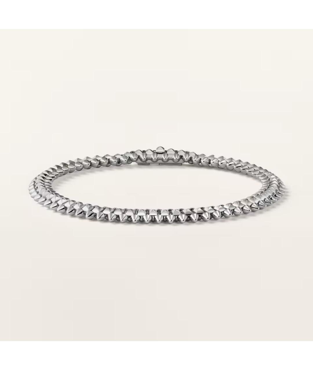 CARTIER Серебряный браслет из белого золота, фото 5