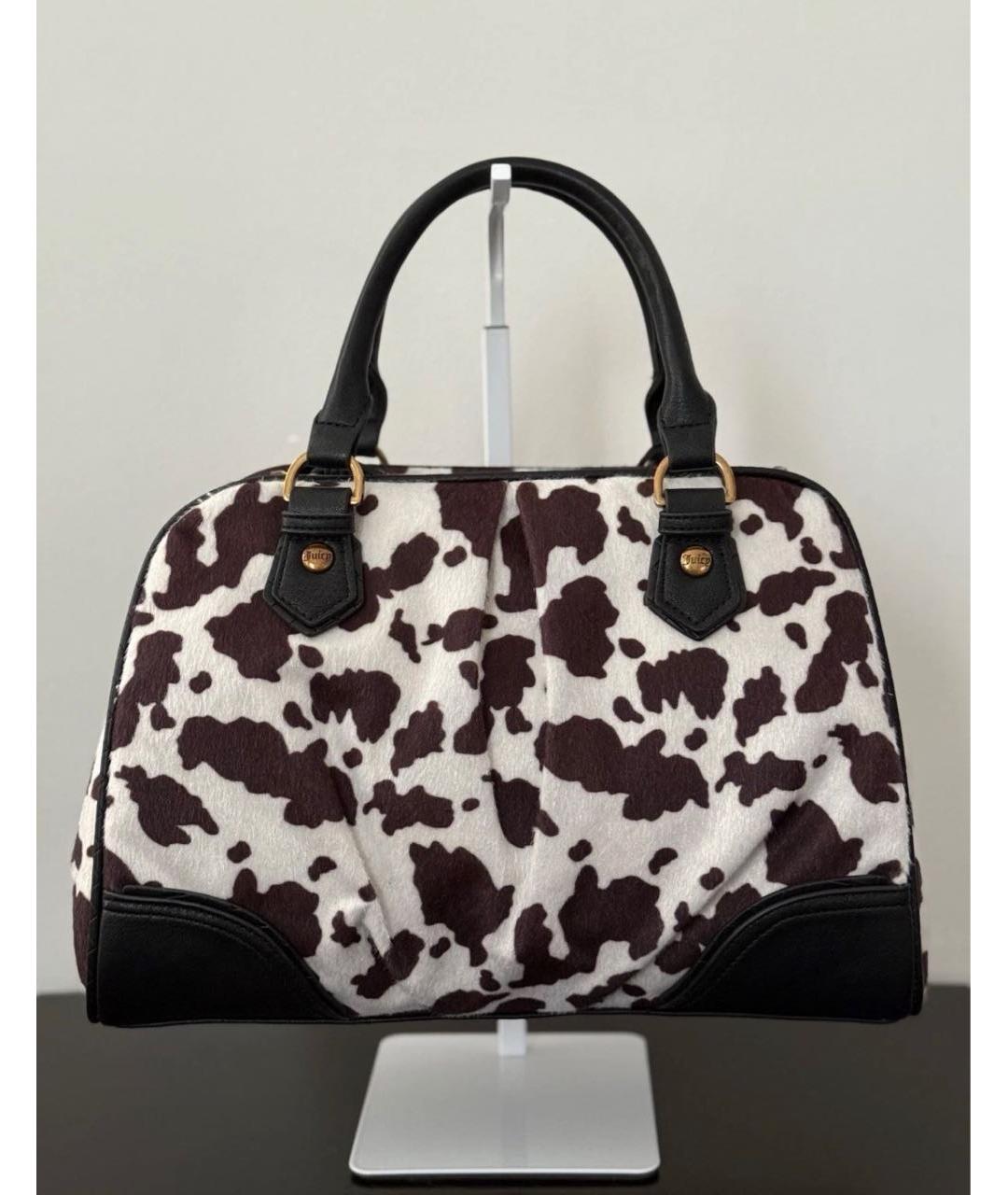 JUICY COUTURE Коричневая сумка с короткими ручками, фото 2