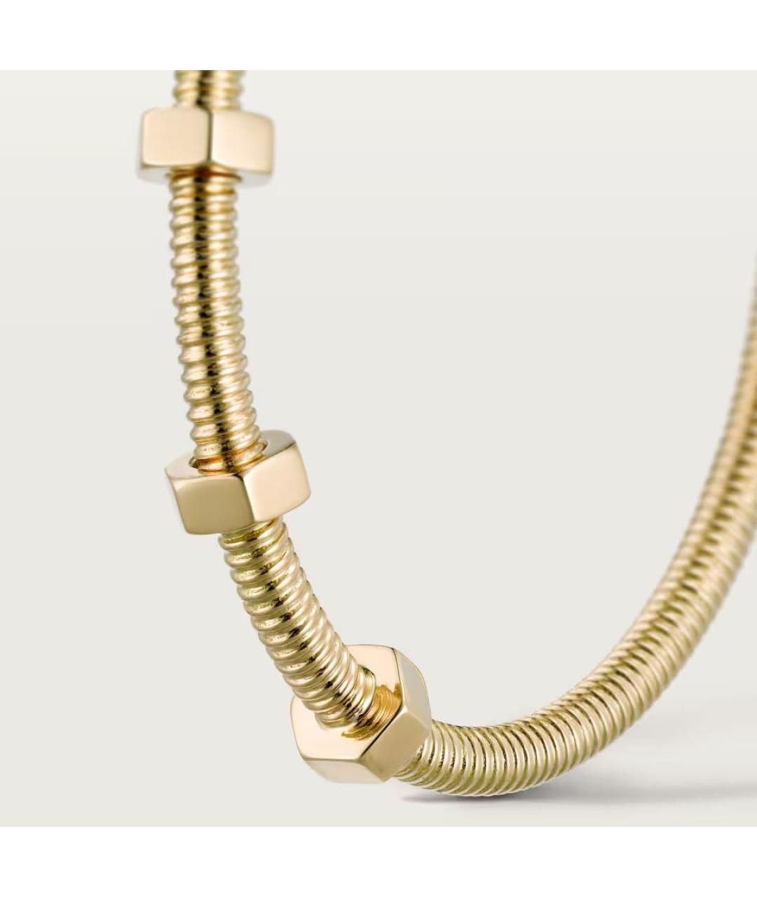 CARTIER Золотой браслет из желтого золота, фото 4