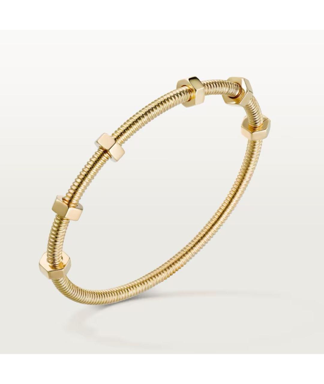 CARTIER Золотой браслет из желтого золота, фото 2