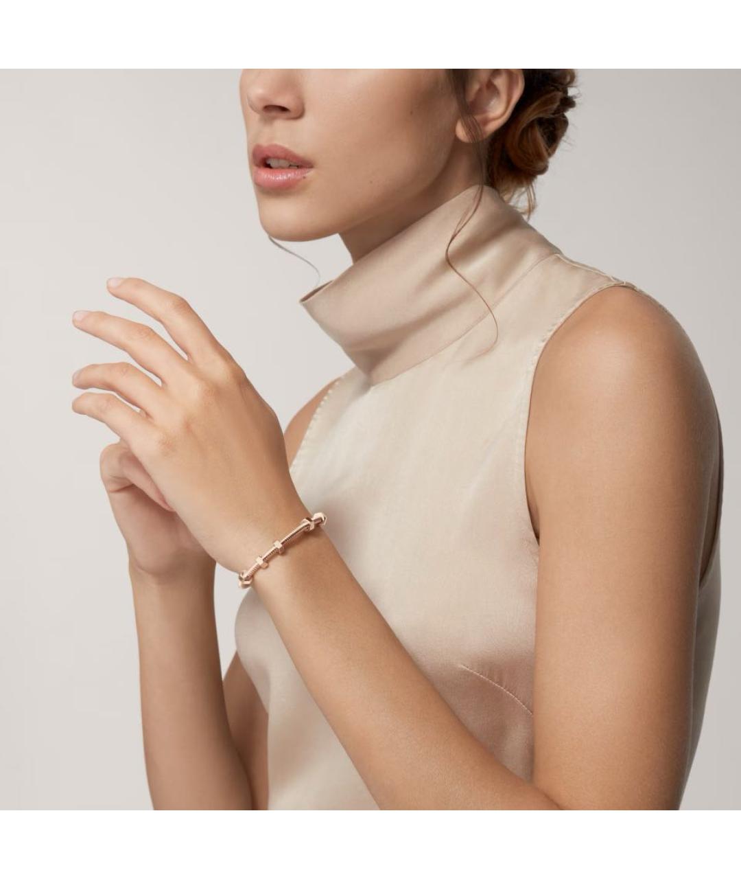 CARTIER Розовый браслет из розового золота, фото 4