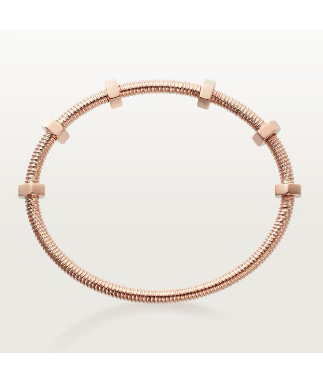 CARTIER Розовый браслет из розового золота, фото 3