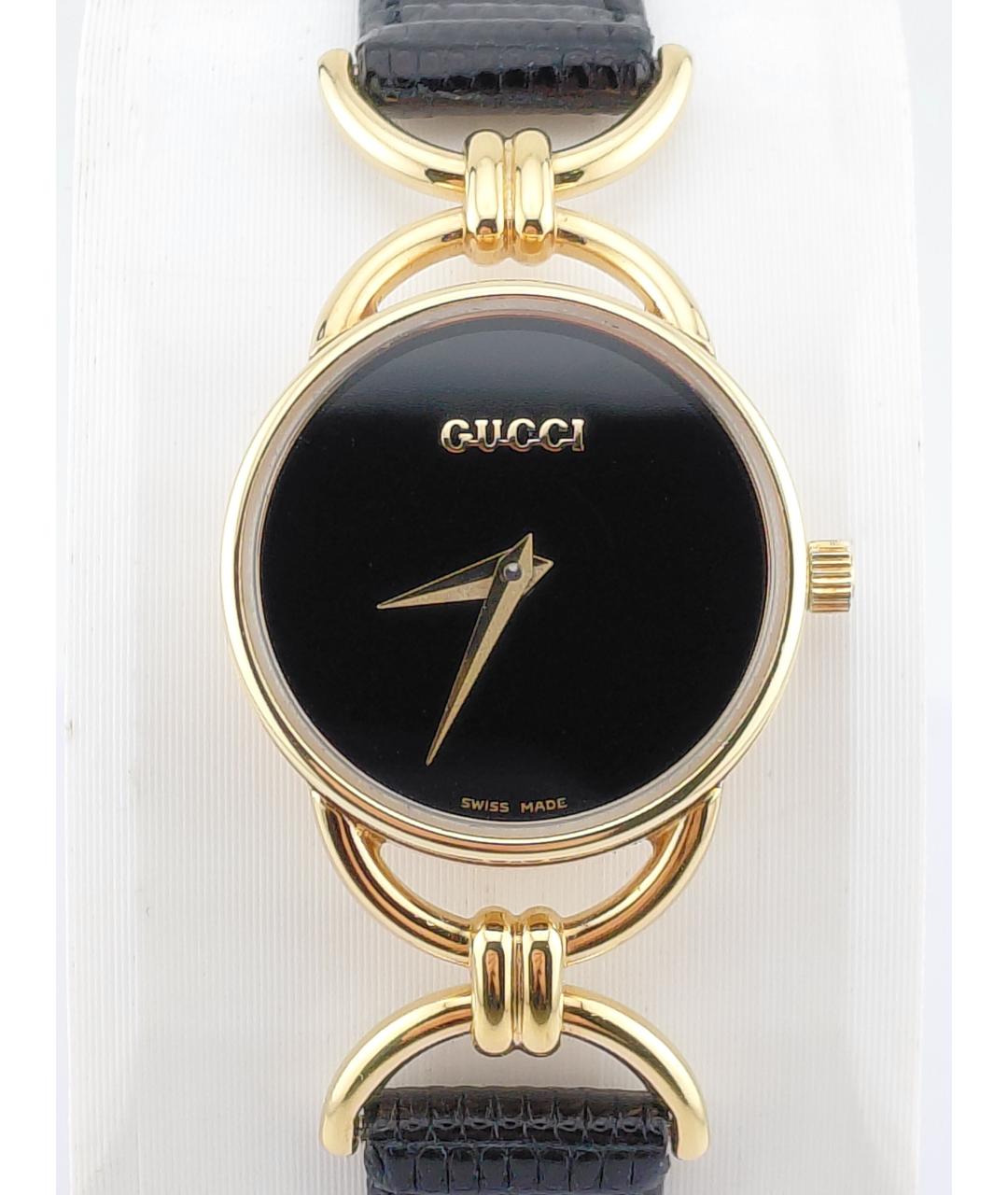 GUCCI Золотые позолоченные часы, фото 3