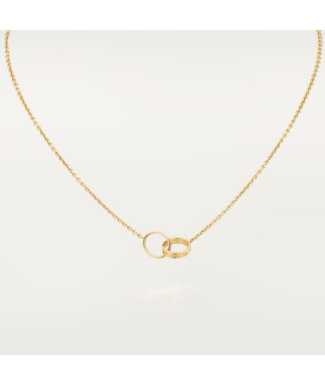 CARTIER Золотое колье из желтого золота, фото 6