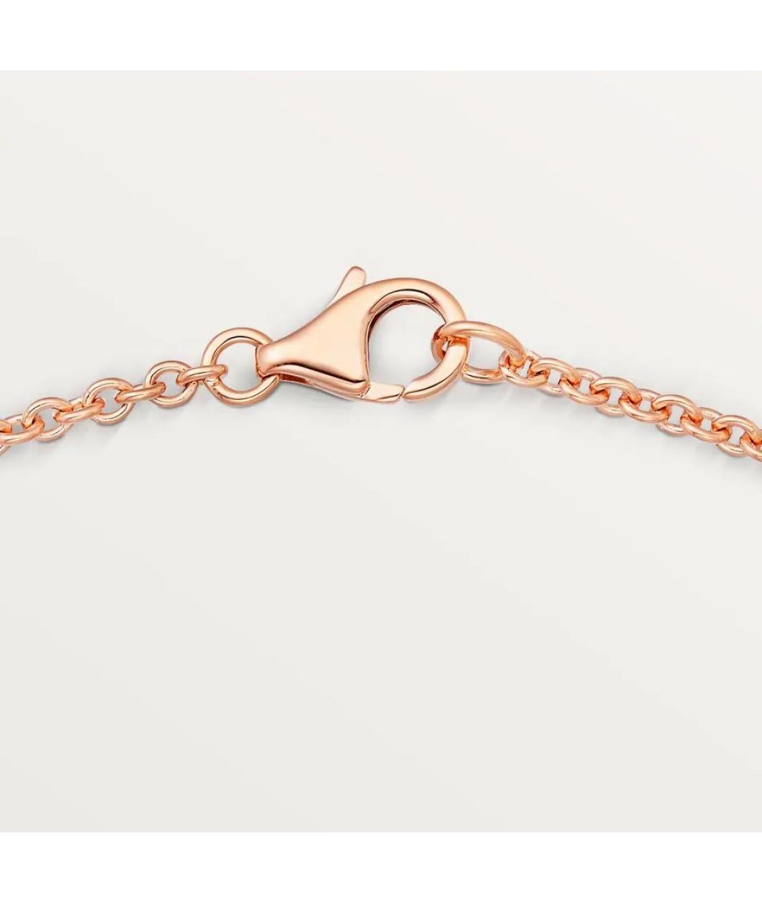 CARTIER Розовое колье из розового золота, фото 3