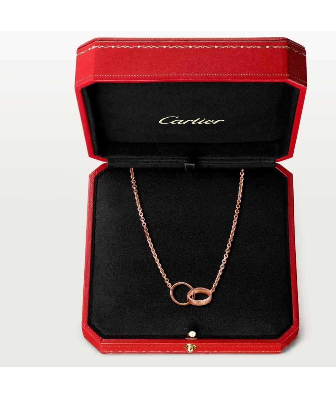 CARTIER Розовое колье из розового золота, фото 5