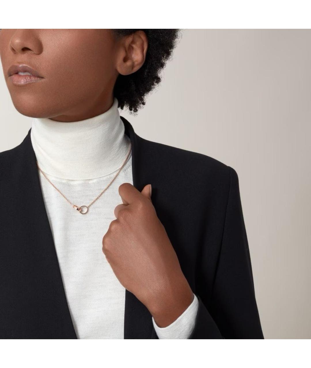 CARTIER Розовое колье из розового золота, фото 4