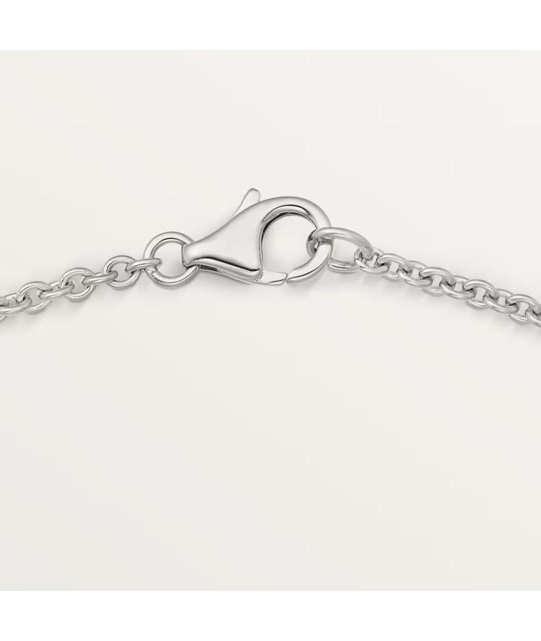 CARTIER Серебряное колье из белого золота, фото 3